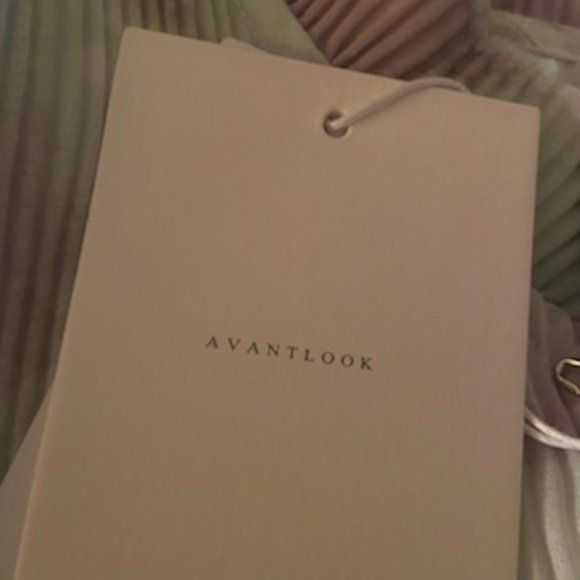 Lord & Taylor Button-Up Pastel Printed Lantern Sleeve Dress - Picture 10 of 11